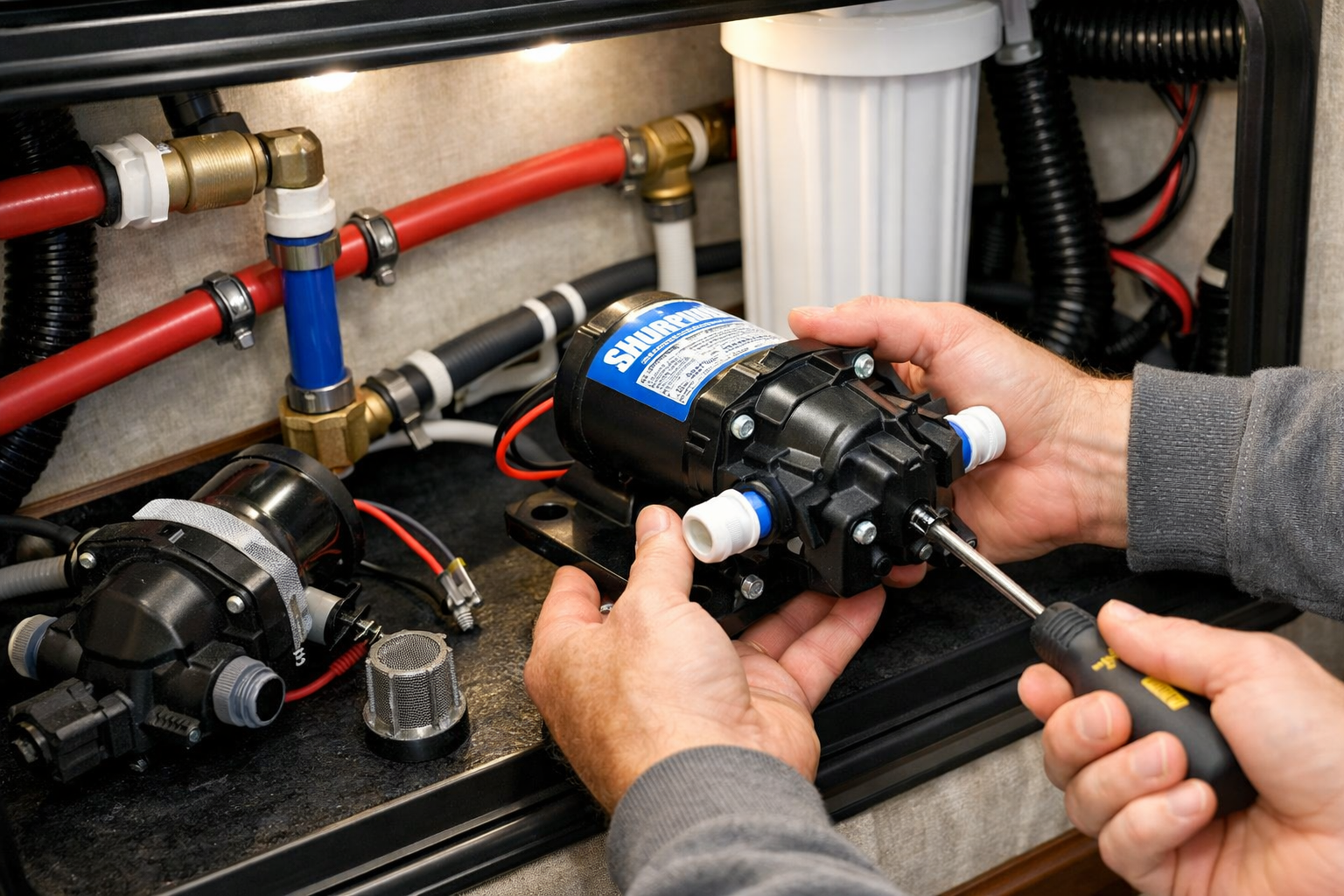 DUTCHMEN ASPEN TRAIL 2060BH - Water Pump Replacement