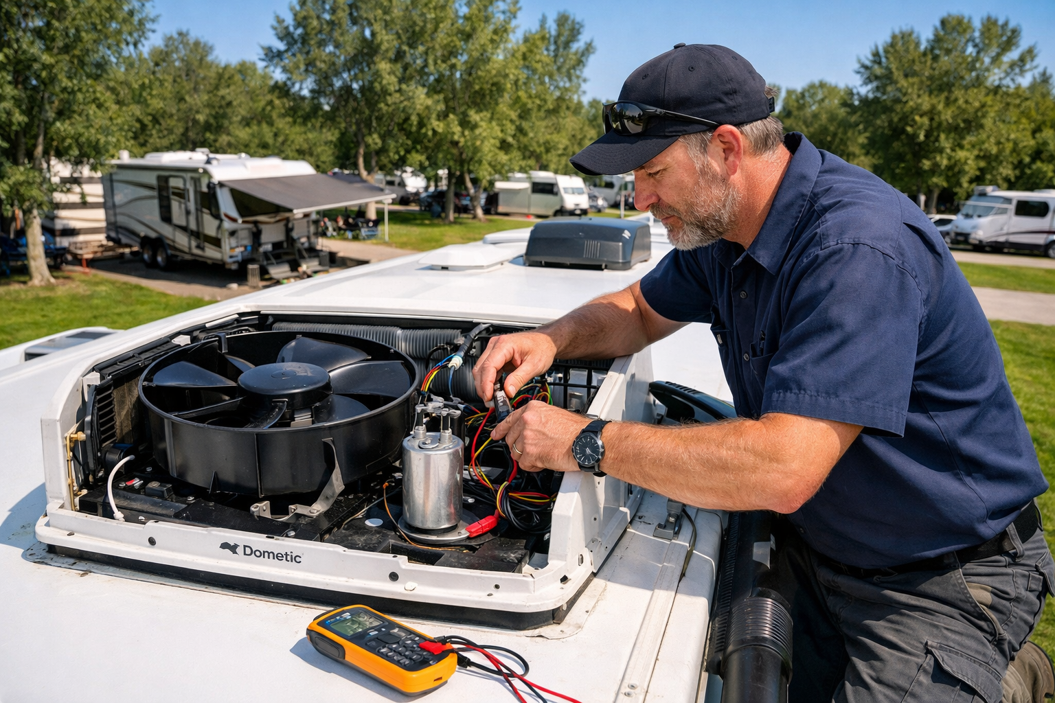 Entegra Accolade – AC Capacitor & Fan Motor Service