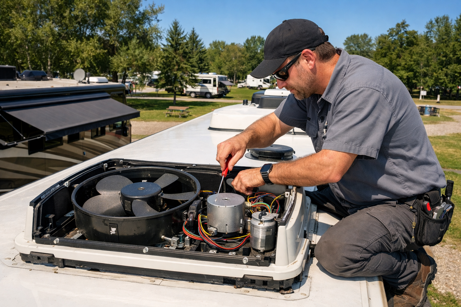 Entegra Cornerstone – AC Capacitor & Fan Motor Service