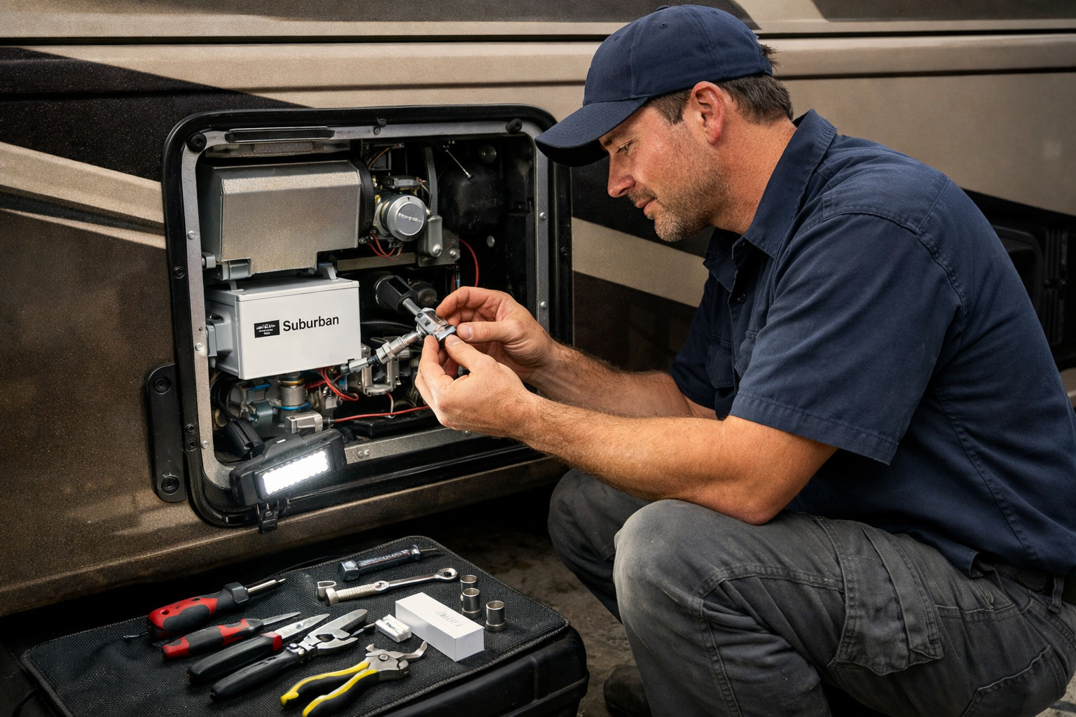 Gulf Stream BT Cruiser – Furnace Igniter & Control Board Replacement