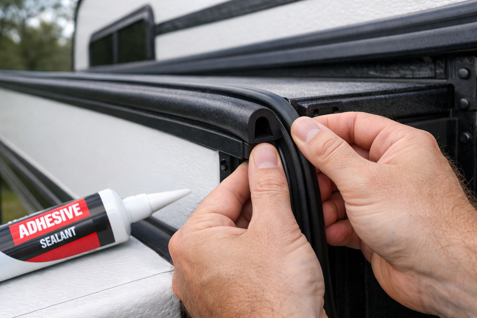 HIGHLAND RIDGE OPEN RANGE 308BHS - Slide-Out Seal Replacement