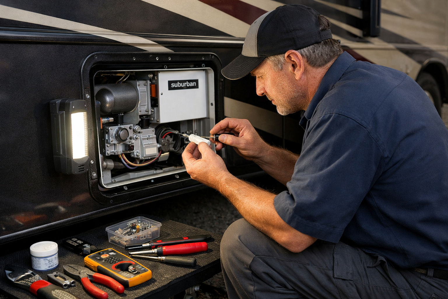 Jayco Alante – Furnace Igniter & Control Board Replacement