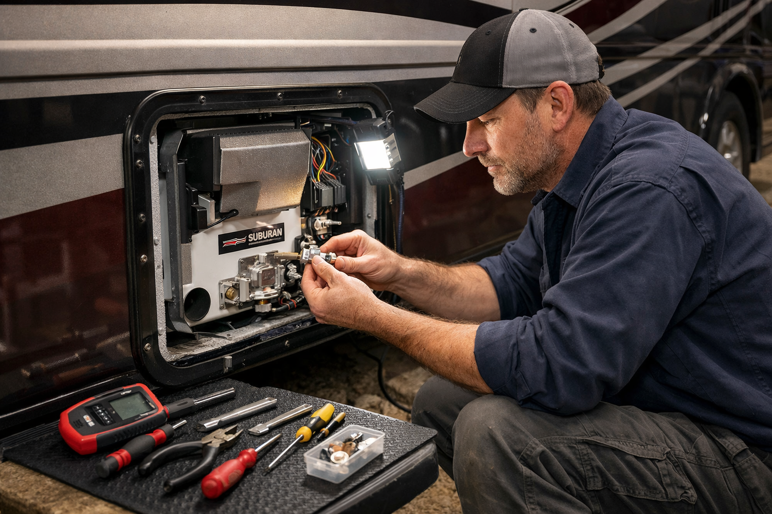 Jayco Greyhawk – Furnace Igniter & Control Board Replacement