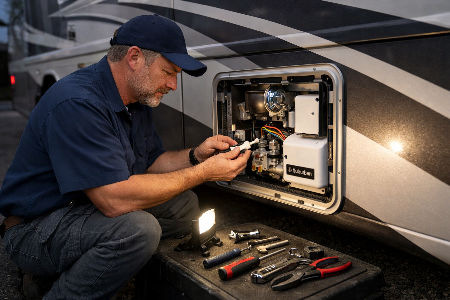 Jayco Redhawk – Furnace Igniter & Control Board Replacement