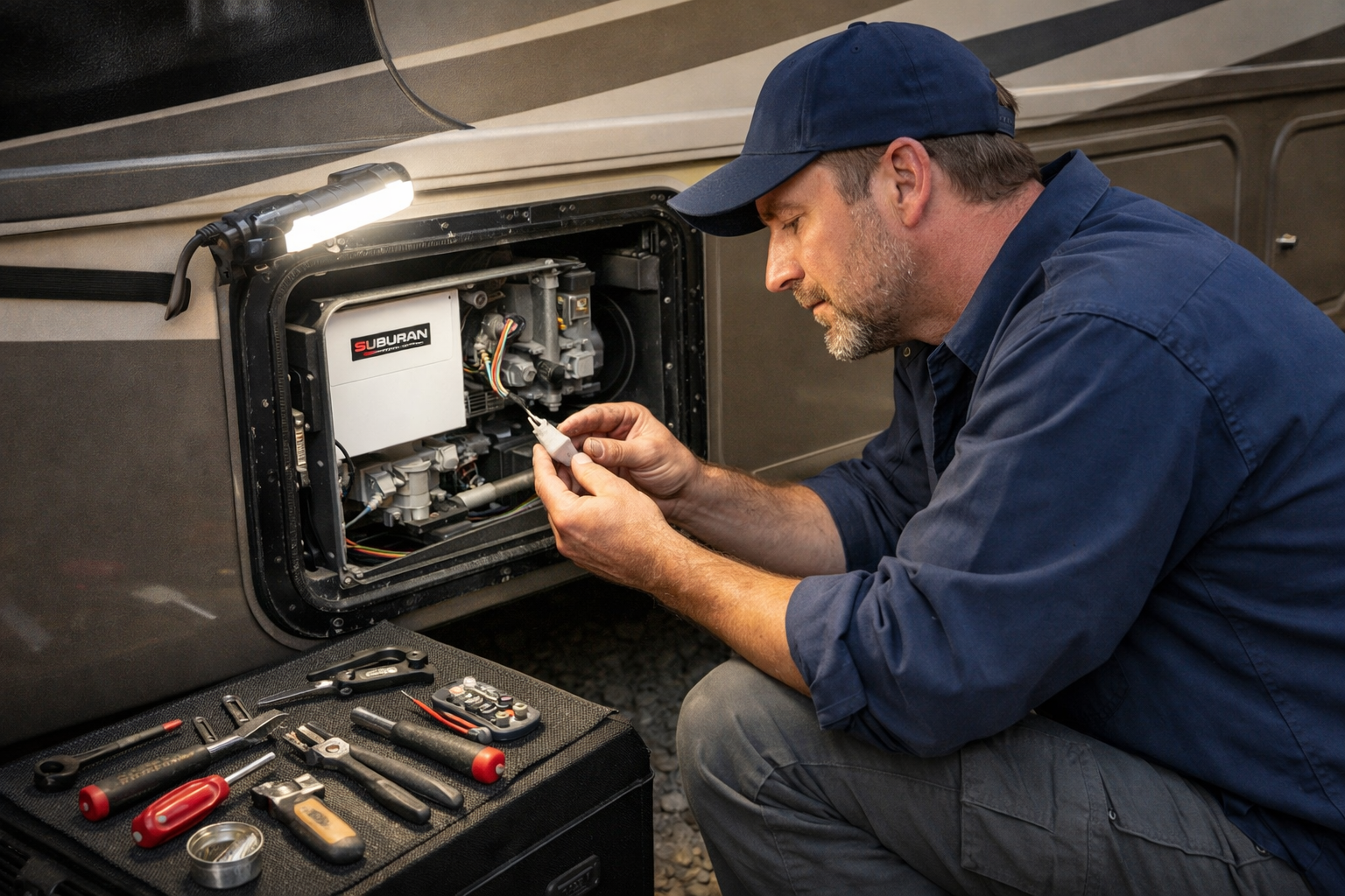 Newmar Bay Star – Furnace Igniter & Control Board Replacement