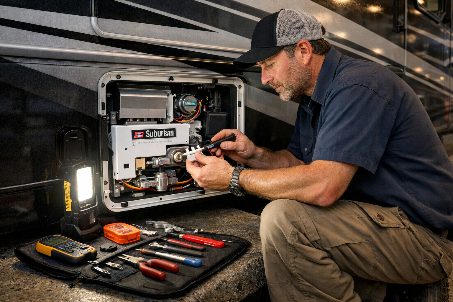 Newmar Ventana – Furnace Igniter & Control Board Replacement