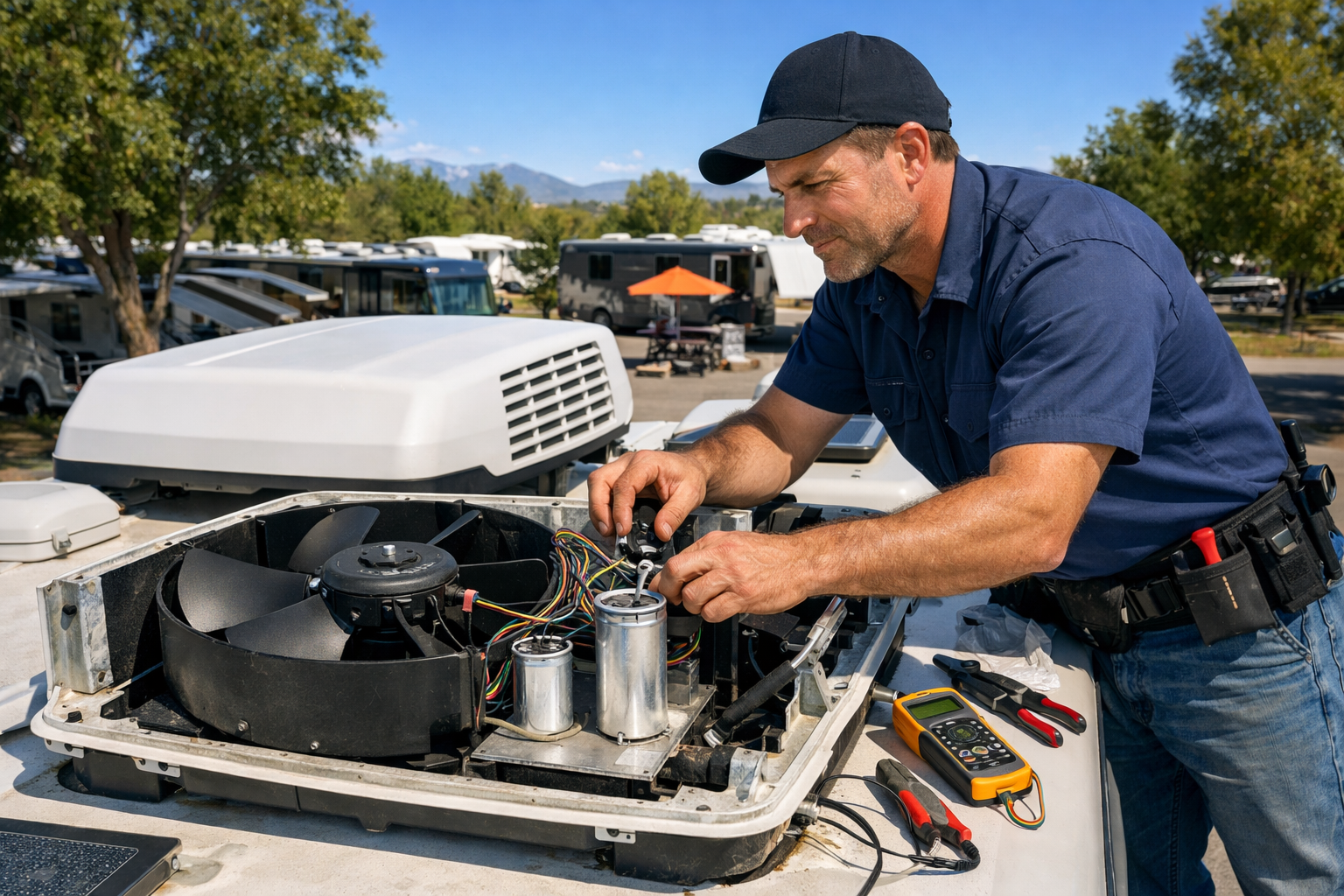 Nexus Triumph – AC Capacitor & Fan Motor Service