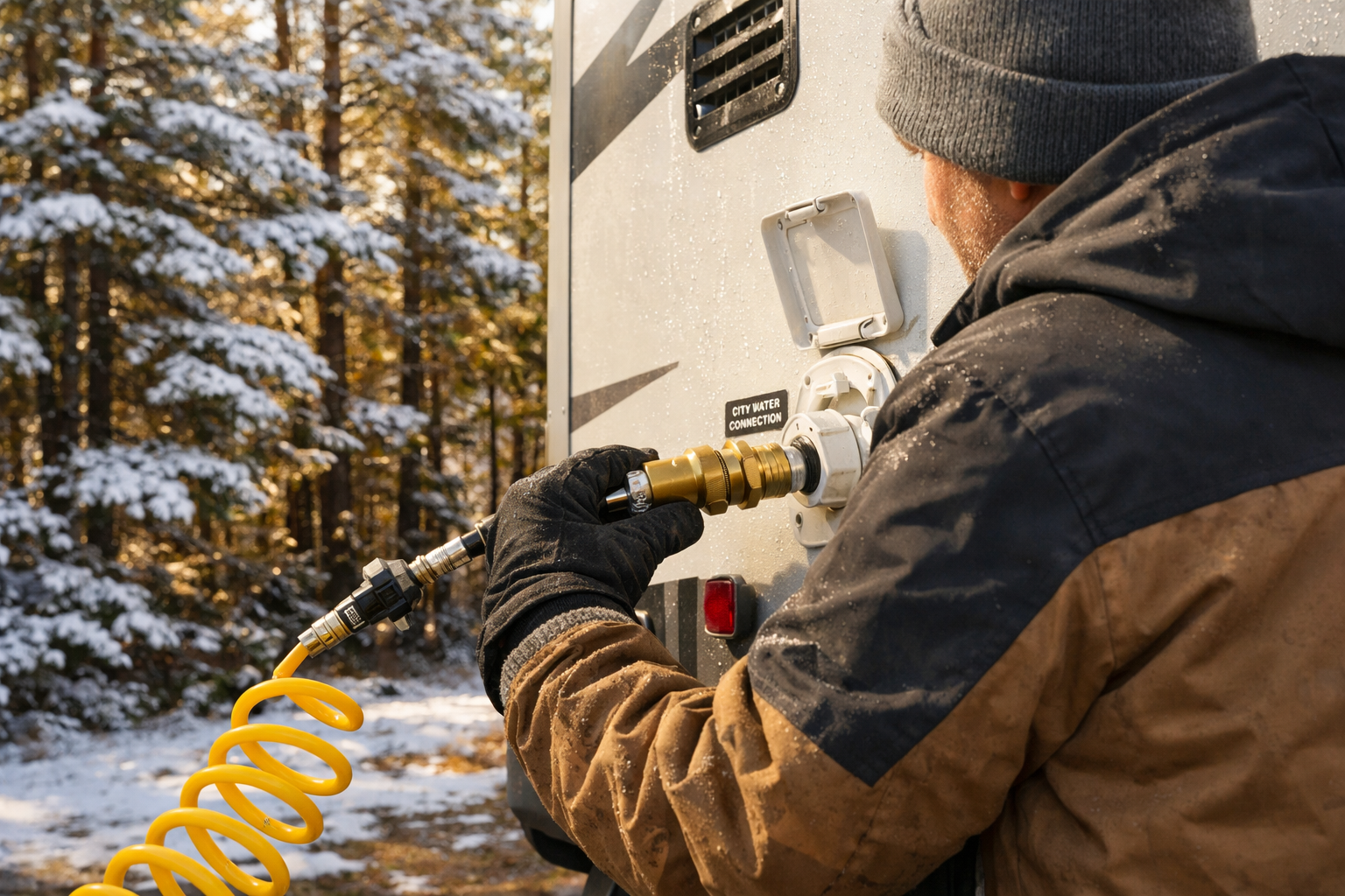 RV Freshwater System Sanitization & Complete Winterization Guide