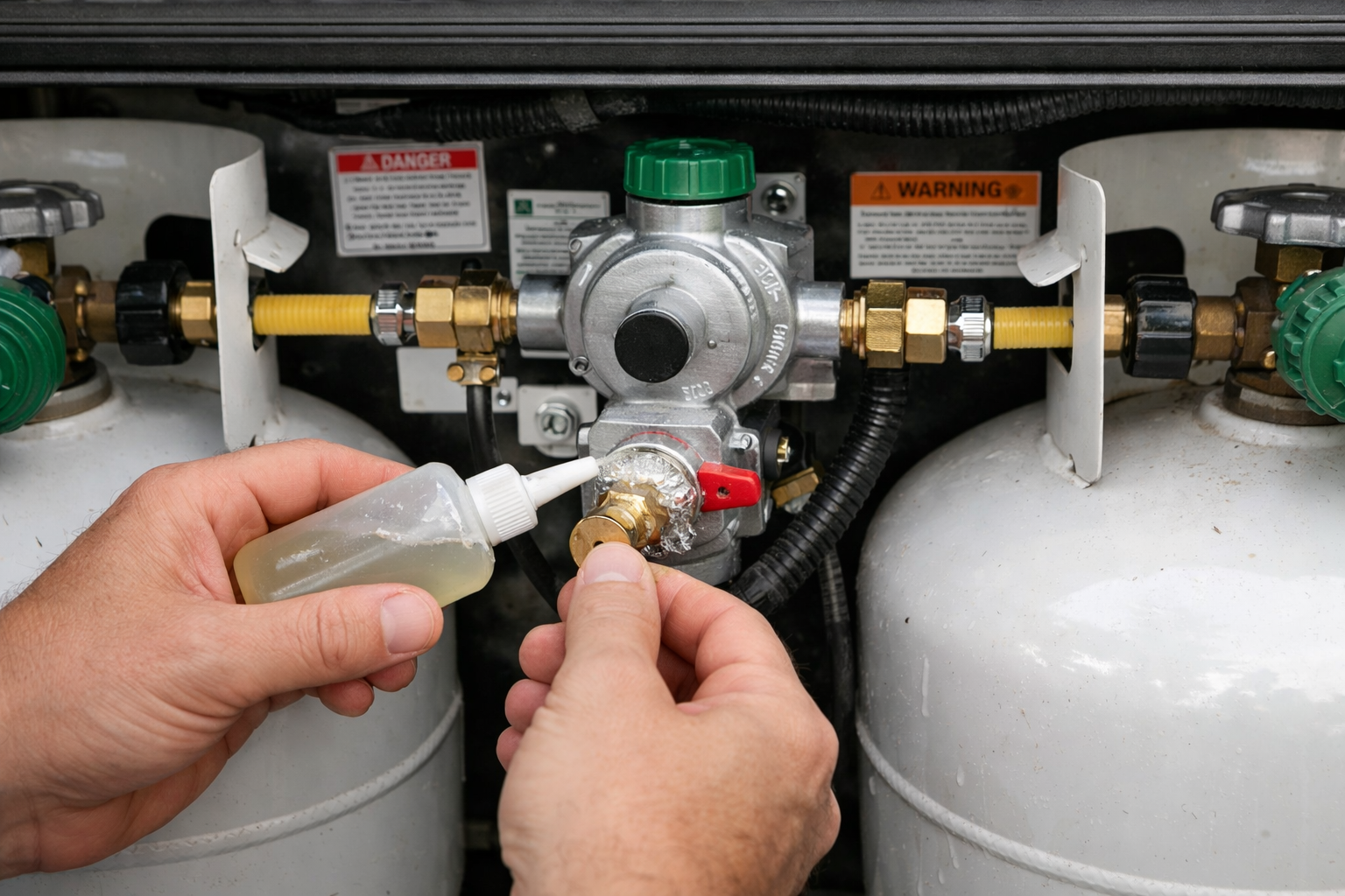 RV Propane System Inspection & Regulator Replacement Guide
