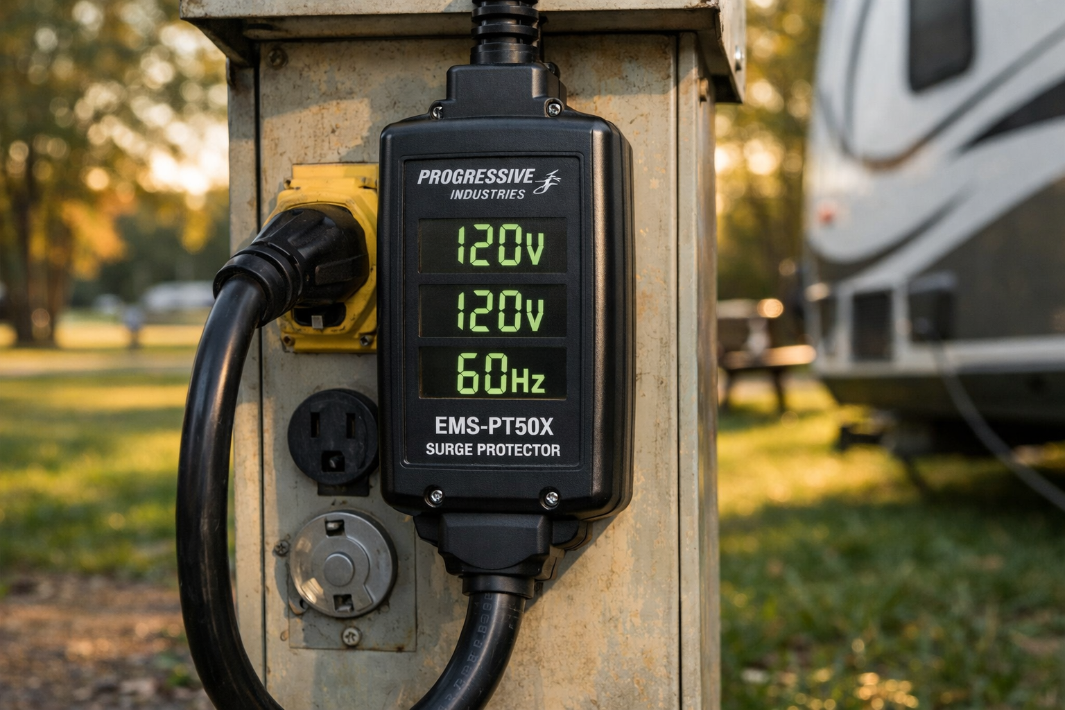 RV Shore Power Setup: Surge Protectors, 30 vs 50 Amp & Electrical Safety Guide