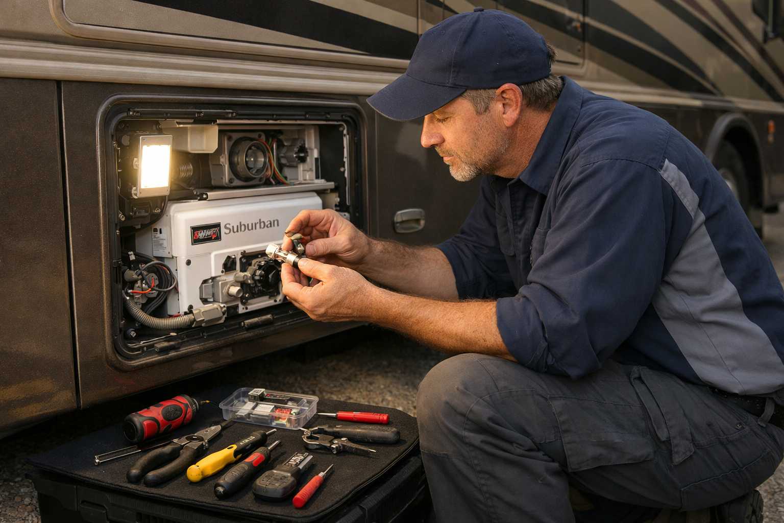 Thor Chateau – Furnace Igniter & Control Board Replacement