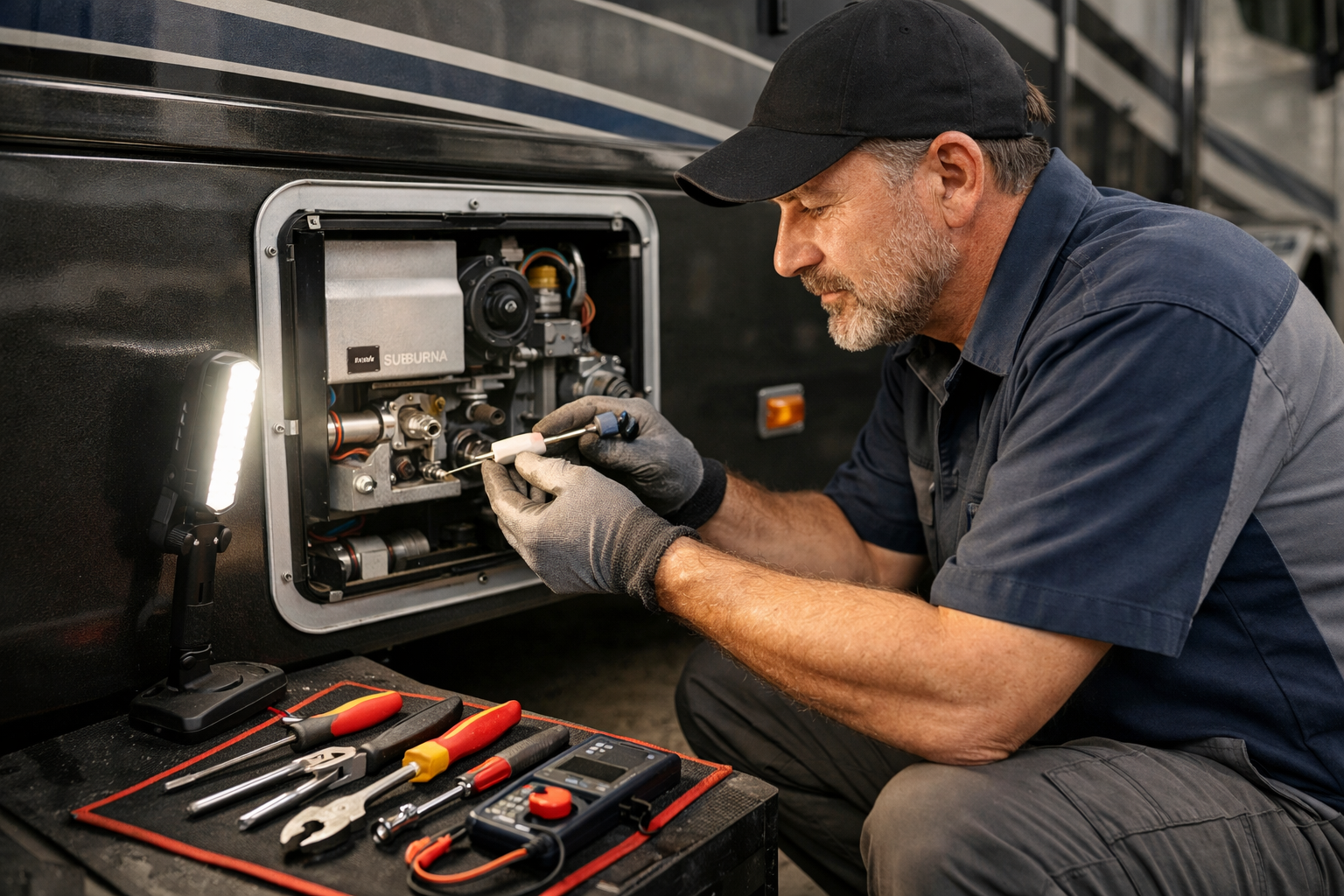 Thor Freedom Traveler – Furnace Igniter & Control Board Replacement