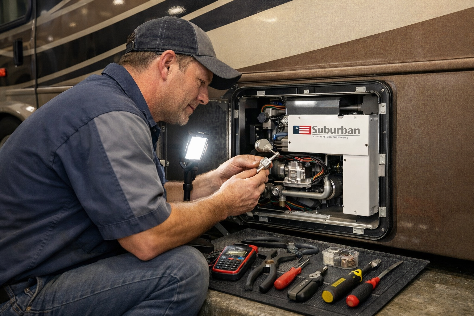 Thor Outlaw – Furnace Igniter & Control Board Replacement