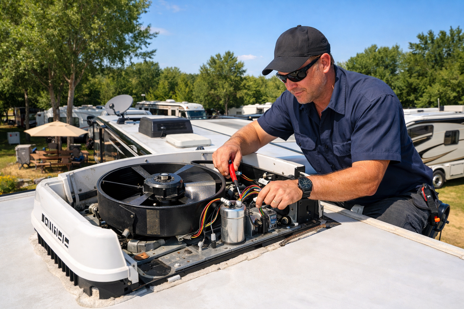 Thor Quantum – AC Capacitor & Fan Motor Service