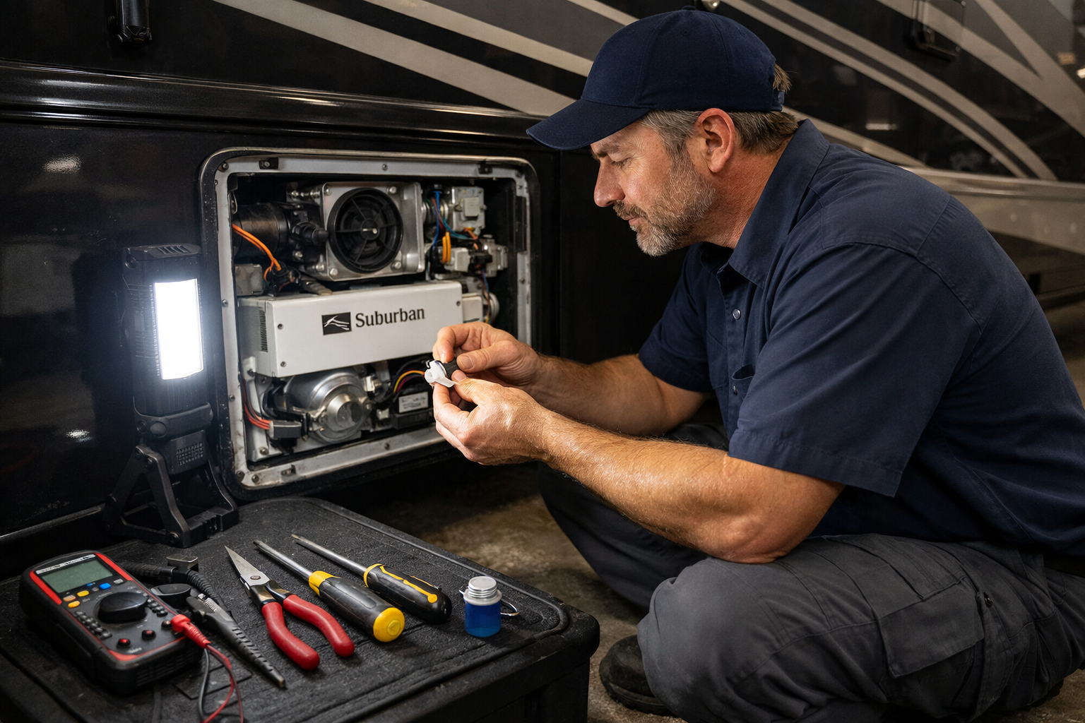 Winnebago Minnie Winnie – Furnace Igniter & Control Board Replacement