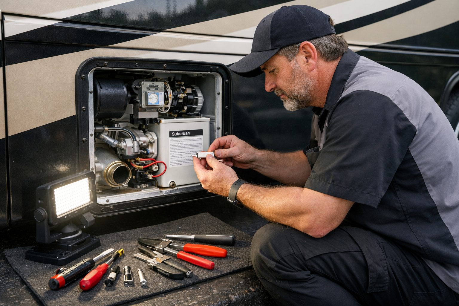 Winnebago View – Furnace Igniter & Control Board Replacement