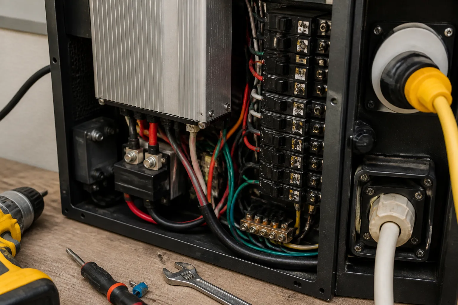 AIRSTREAM INTERSTATE 19X – Electrical Inverter and Shore Power Integration Service