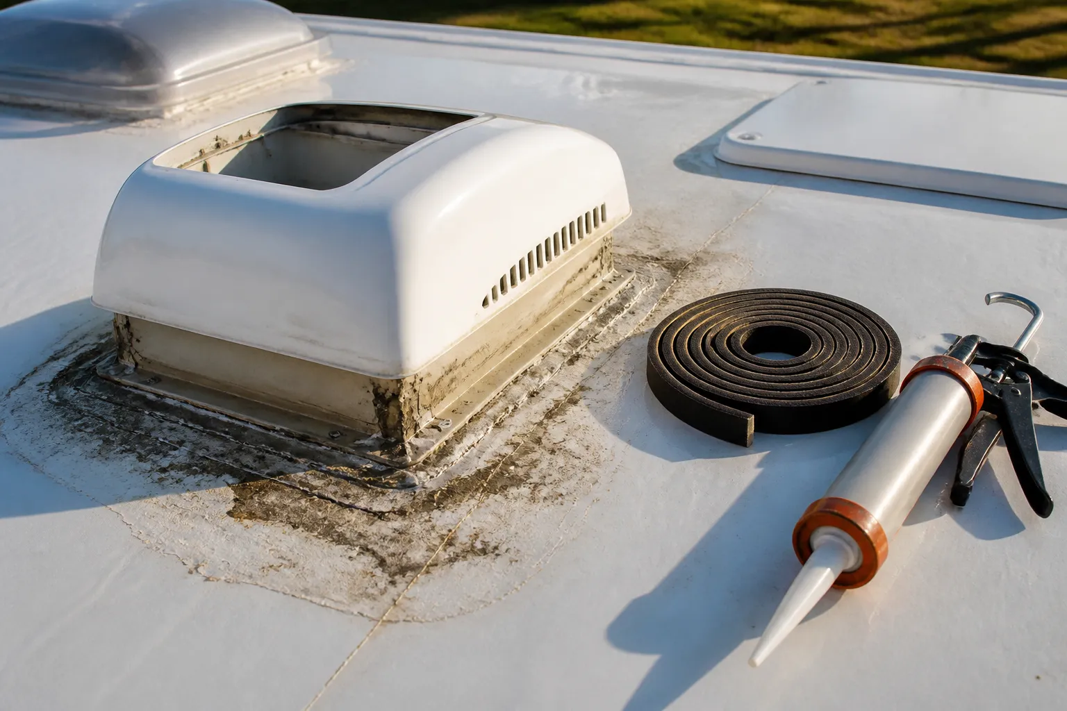 COACHMEN FREELANDER – Roof Leak Repair and Resealing