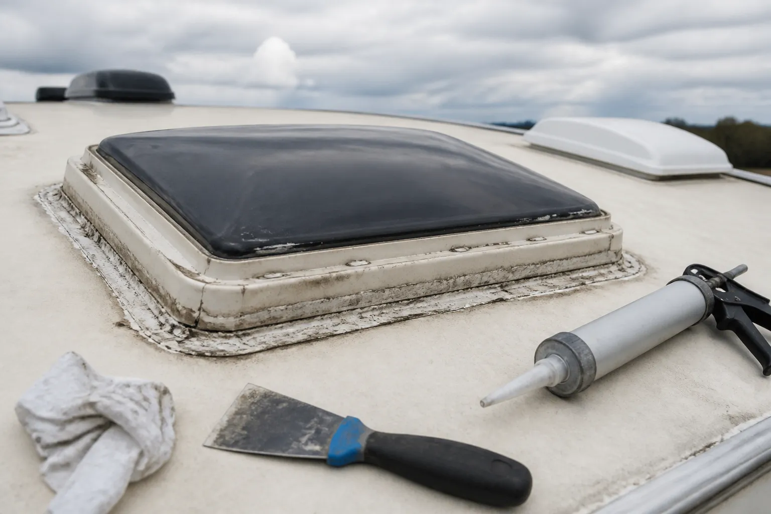 COACHMEN GALLERIA – Roof Seal and Skylight Maintenance