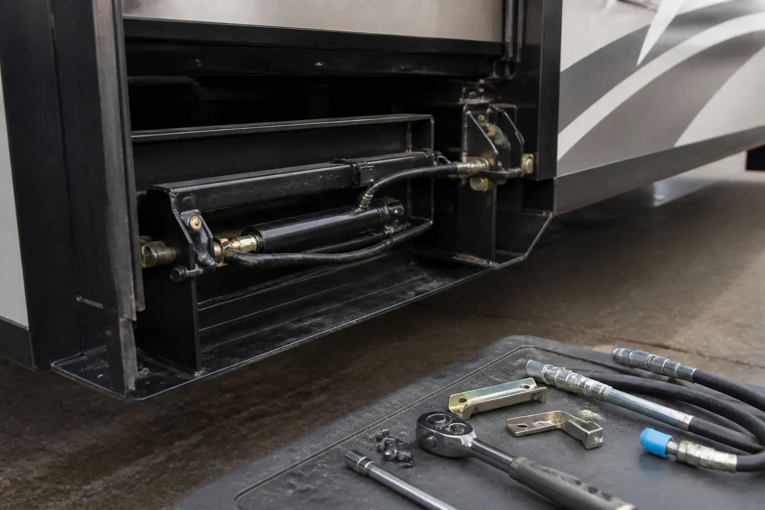 ENTEGRA ASPIRE – Slide-Out Hydraulic Service
