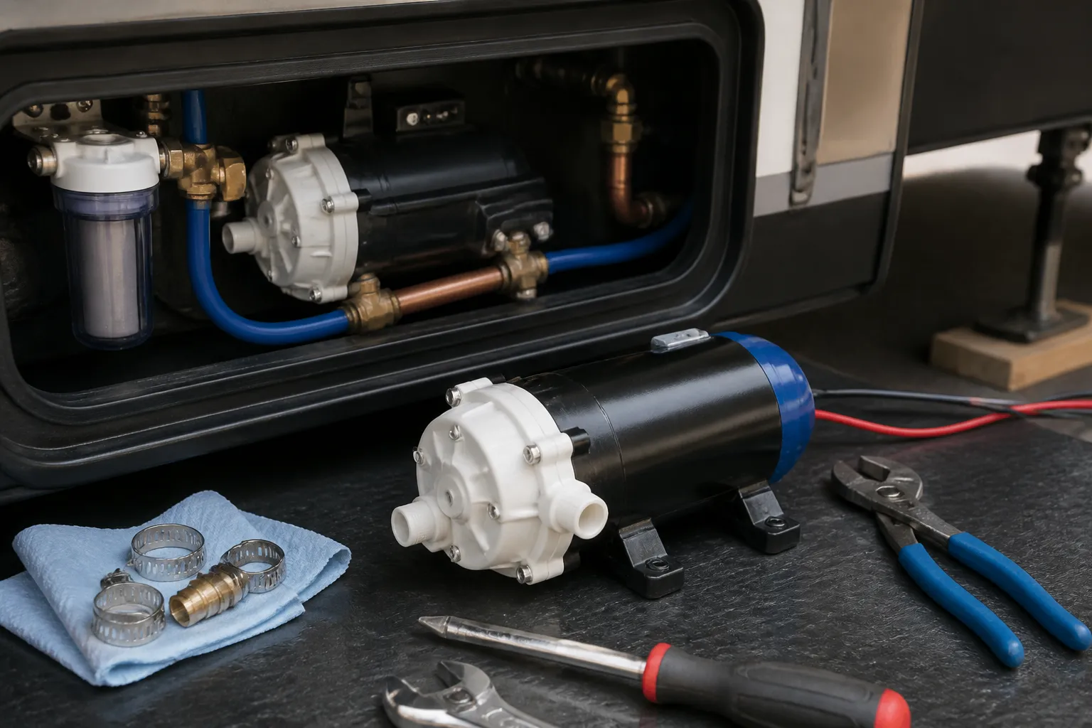 ENTEGRA ODYSSEY – Water Pump Replacement