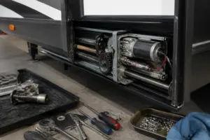 Forest River Arctic Wolf – RV Slide-Out Motor and Gear Replacement