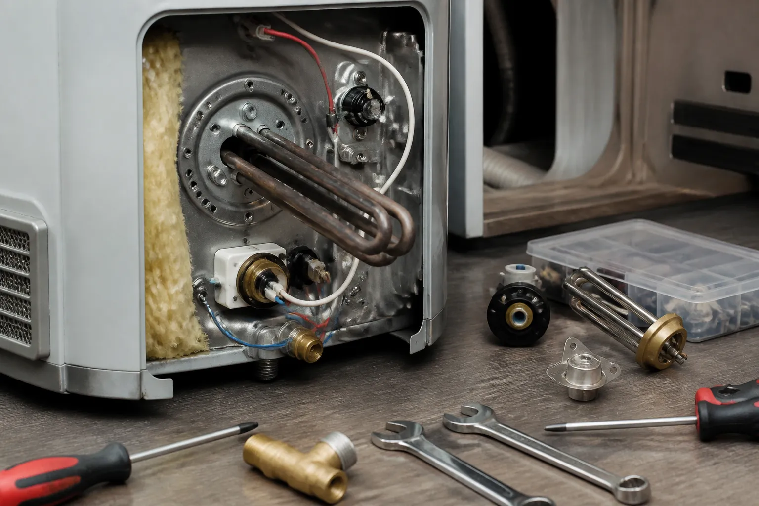 Forest River Cedar Creek – RV Water Heater Thermostat and Heating Element Replacement