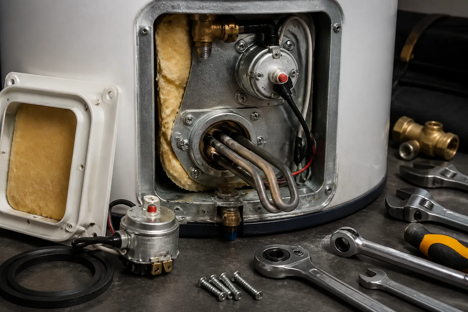 Forest River Impression – RV Water Heater Thermostat and Heating Element Replacement