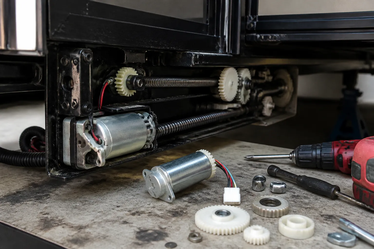 FOREST RIVER SOLERA – Slide-Out Motor Replacement