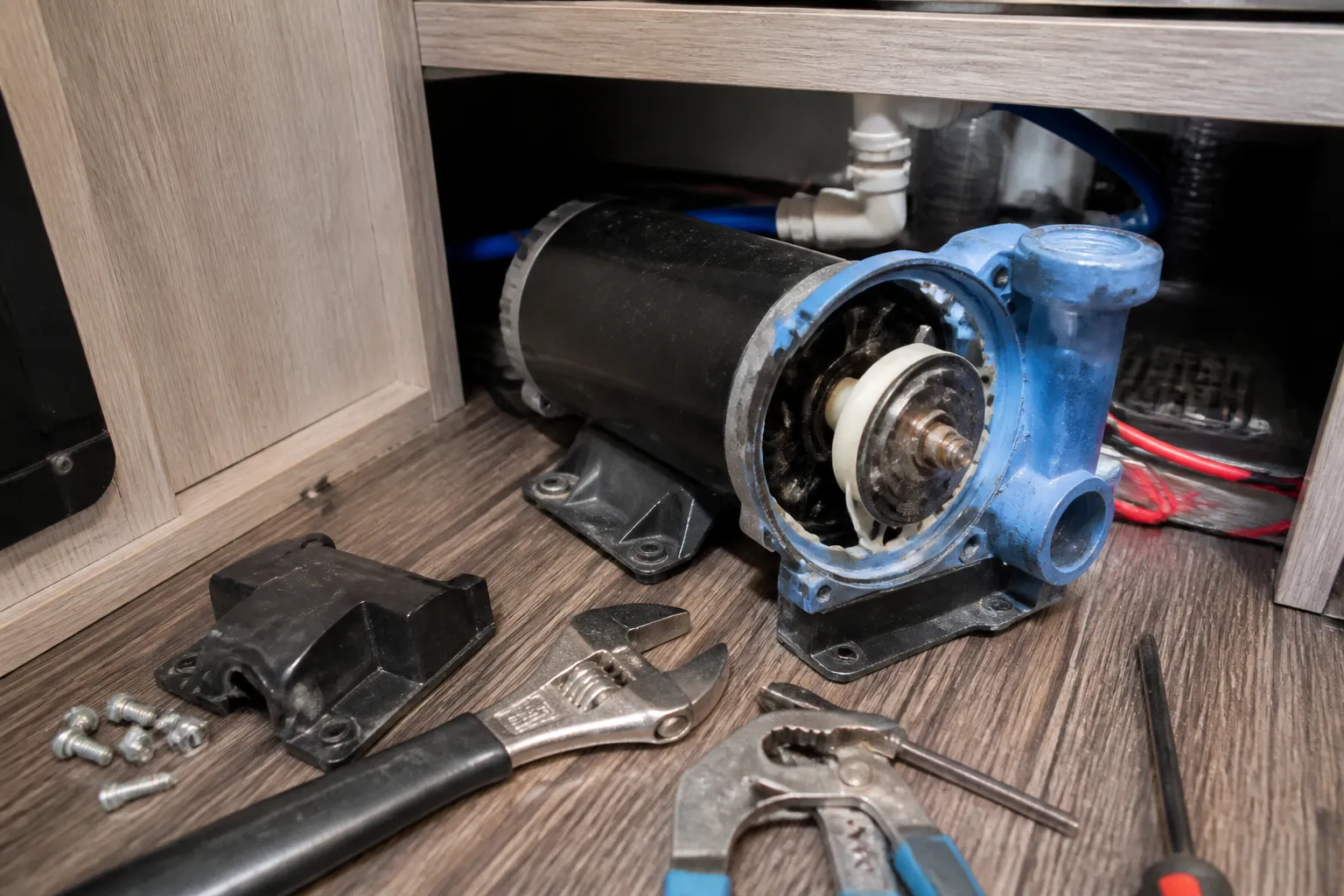 FOREST RIVER SOLERA – Water Pump Replacement