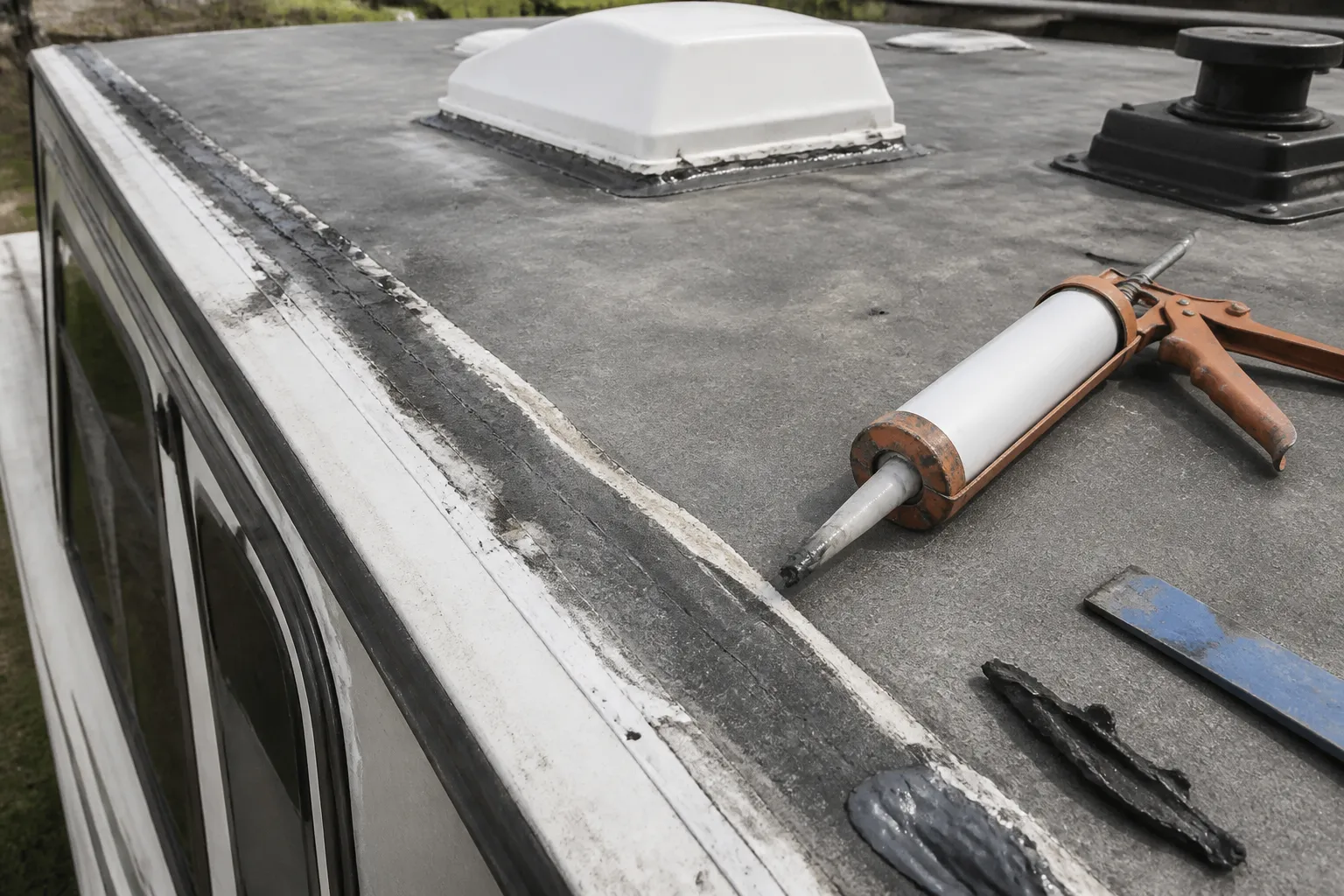 FOREST RIVER SUNSEEKER – Roof Leak Repair and Resealing