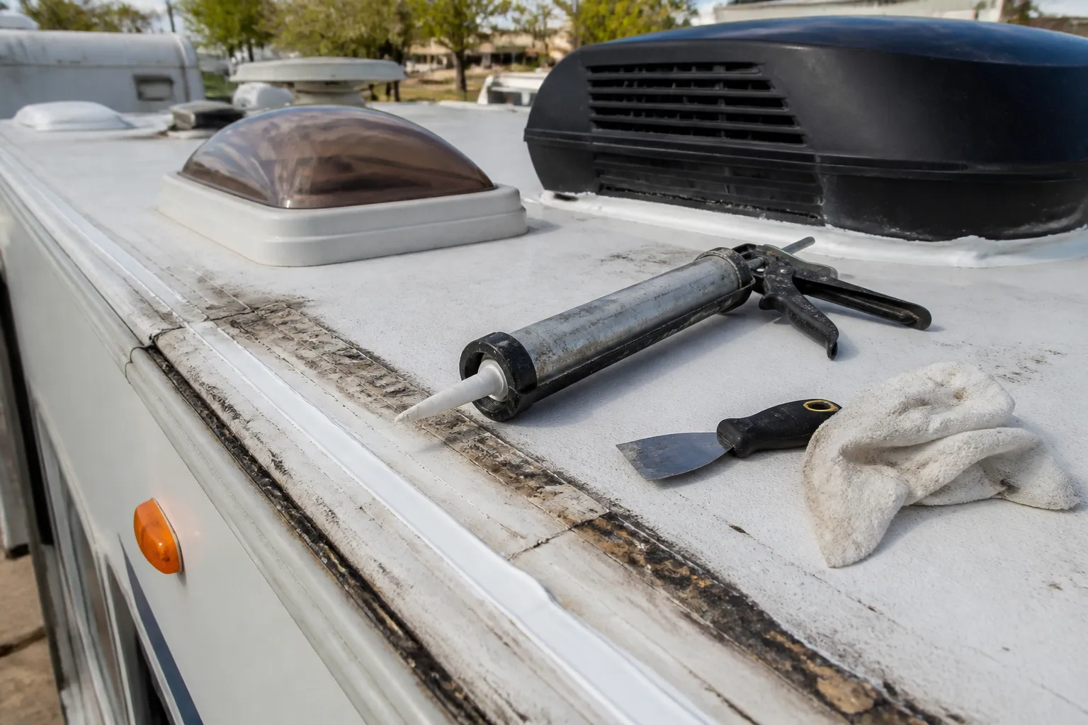 GULF STREAM BT CRUISER – Roof Leak Repair and Resealing