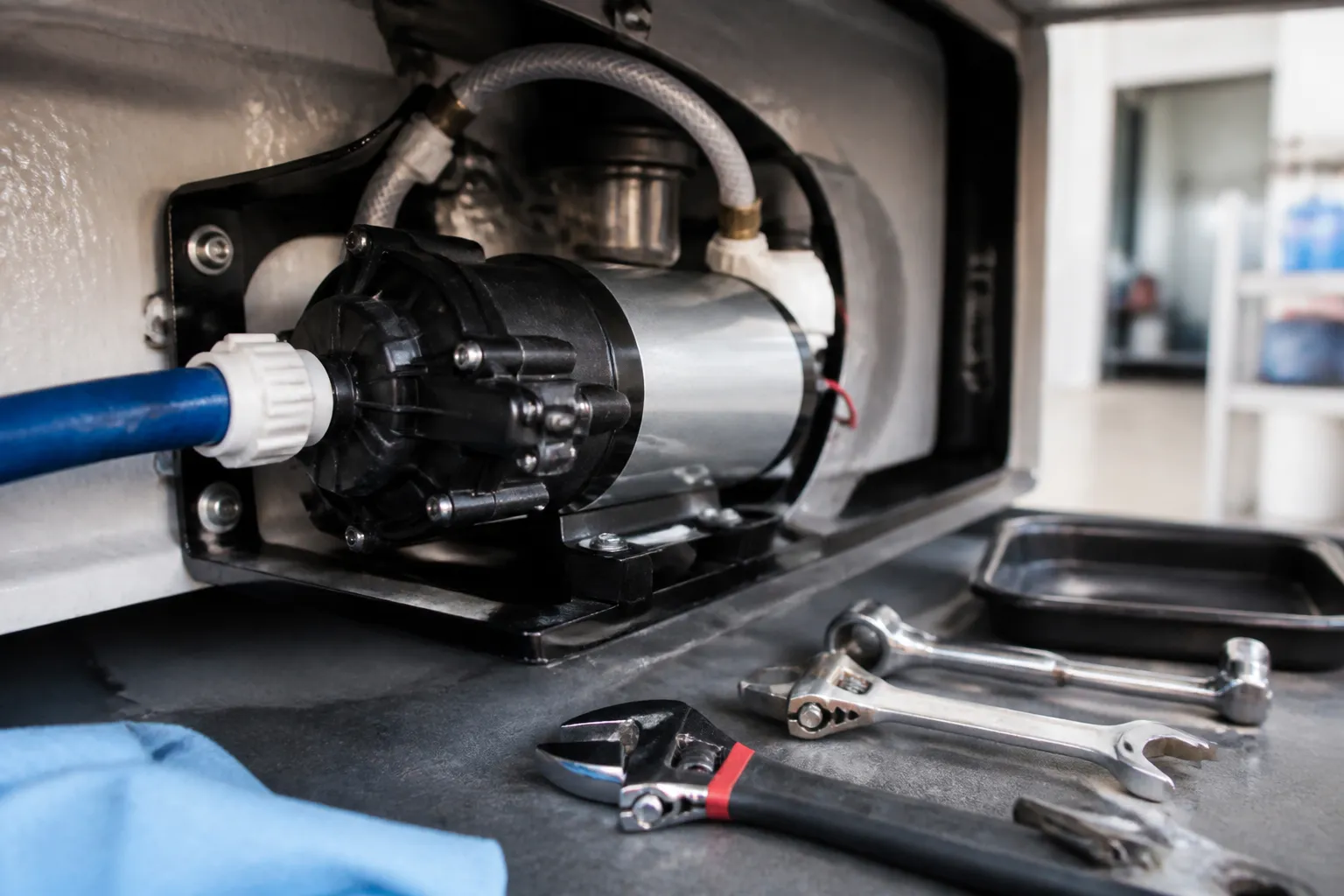 JAYCO GREYHAWK – Water Pump Replacement
