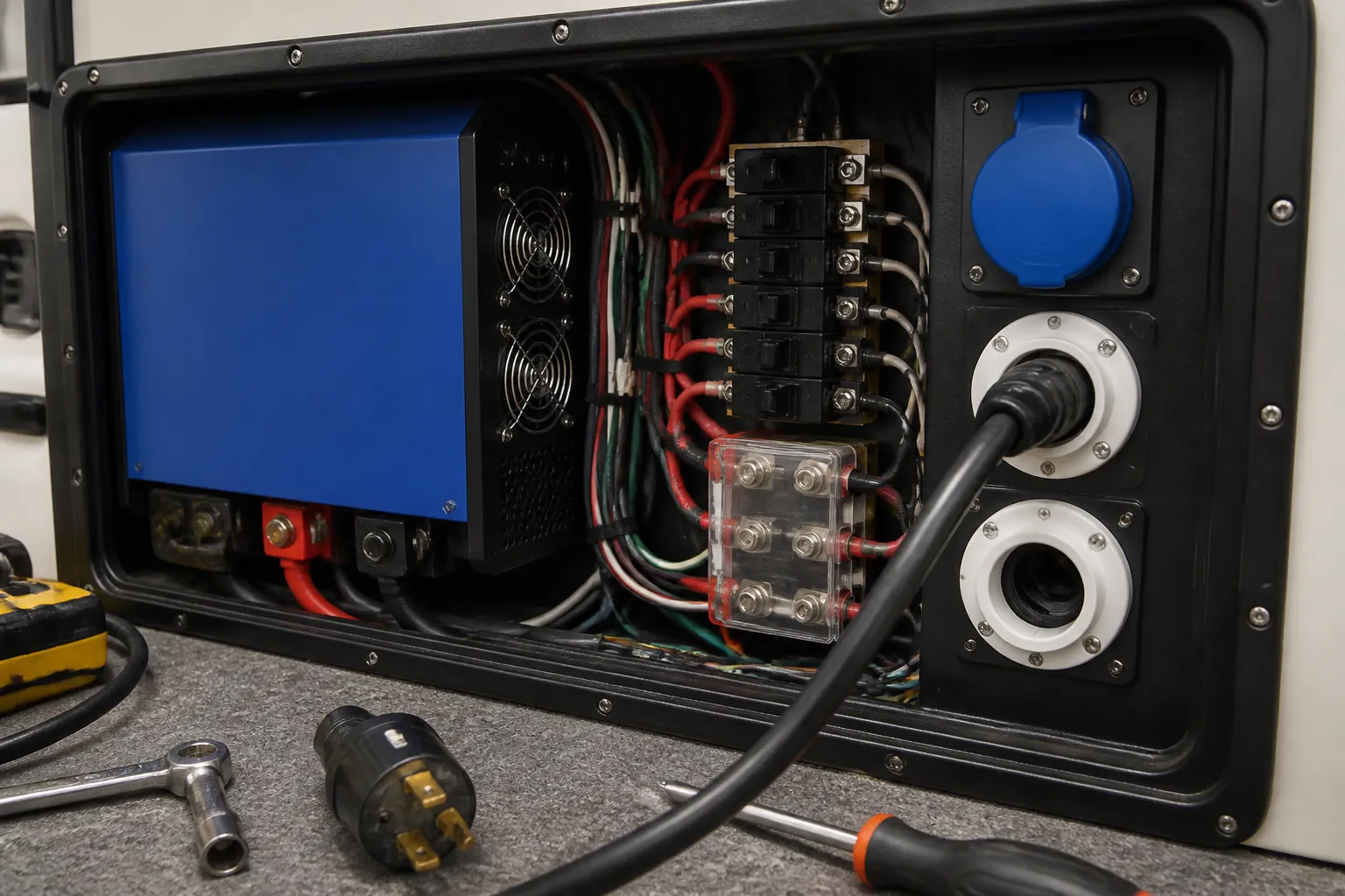 JAYCO MELBOURNE – Electrical Inverter and Shore Power Integration Service