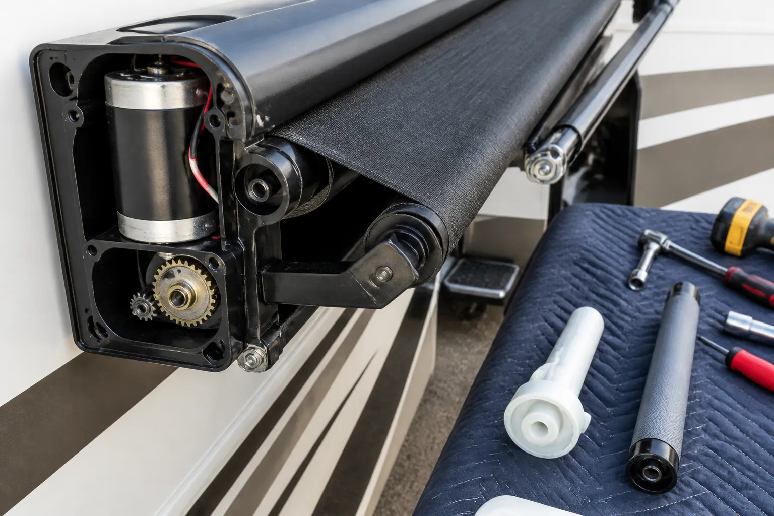 Jayco North Point – RV Awning Fabric and Motor Replacement