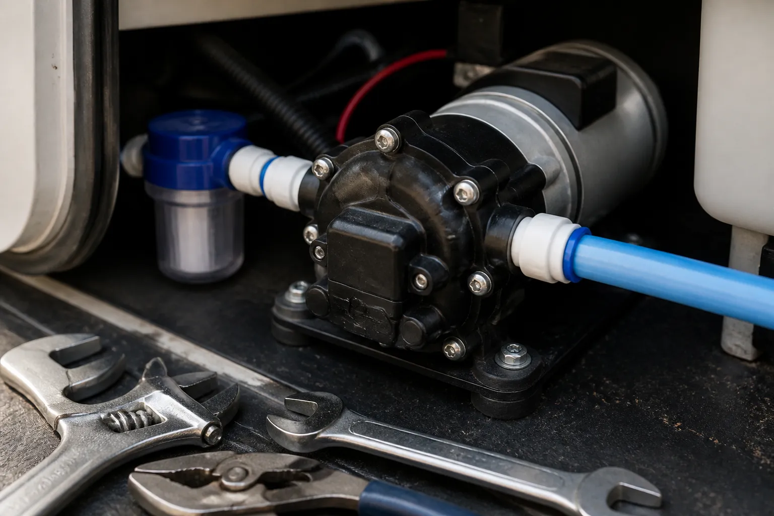 JAYCO REDHAWK – Water Pump Service