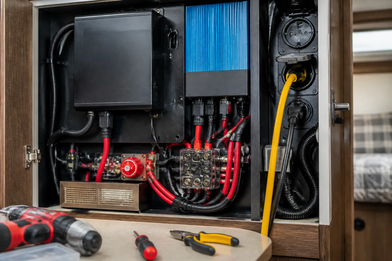 JAYCO TERRAIN – Electrical Inverter and Shore Power Integration Service