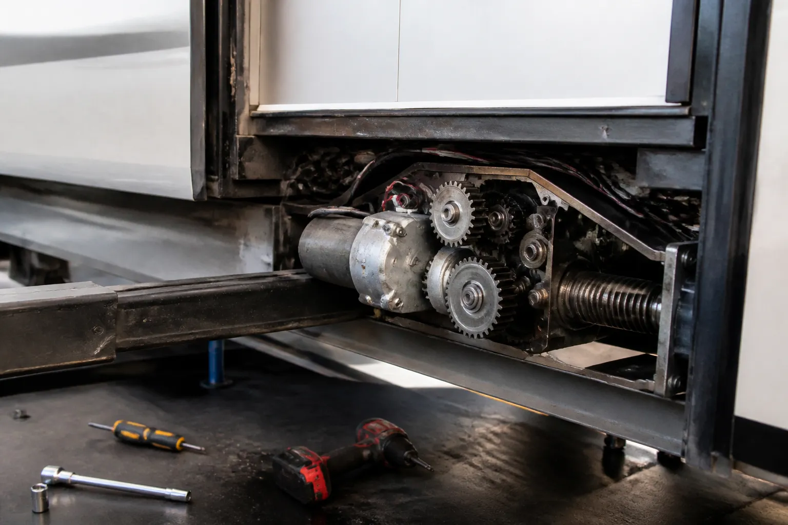 Keystone Cougar/Cougar Sport – RV Slide-Out Motor and Gear Replacement