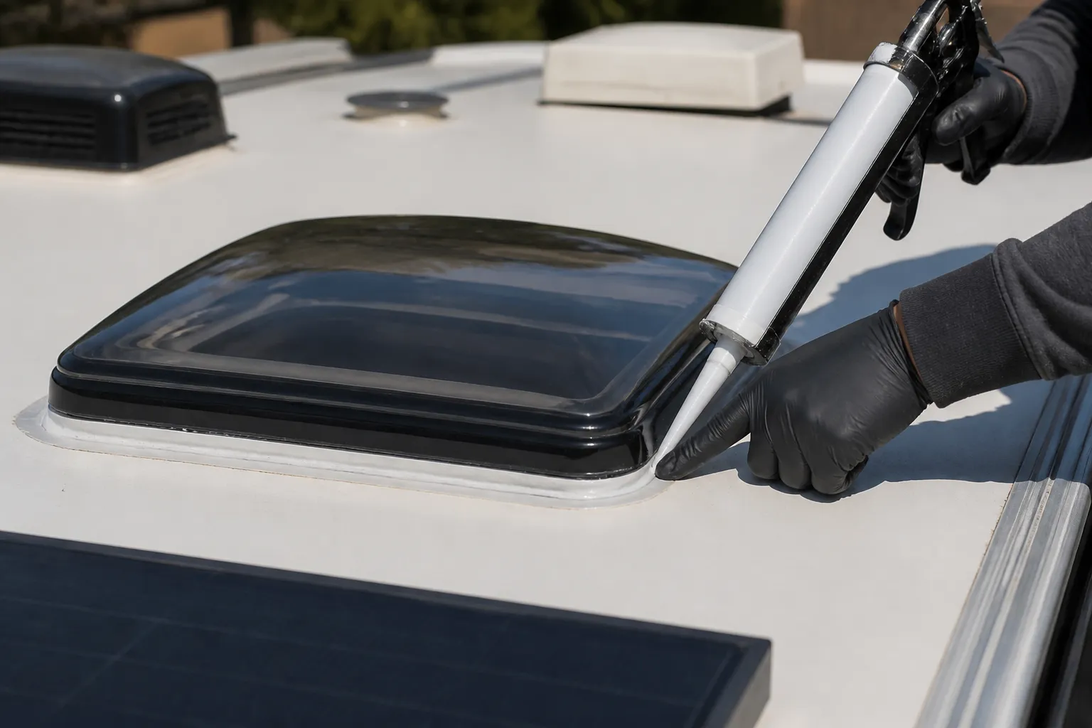 LEISURE TRAVEL VANS UNITY – Roof Seal and Skylight Maintenance