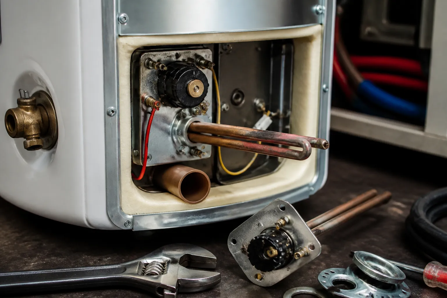 New Horizons – RV Water Heater Thermostat and Heating Element Replacement