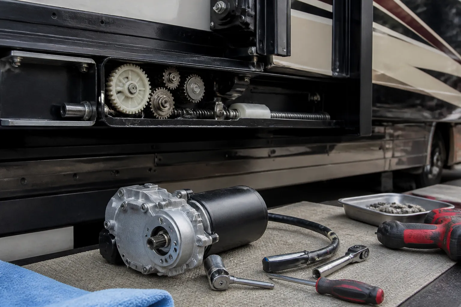 NEWMAR BAY STAR – Slide-Out Motor Replacement