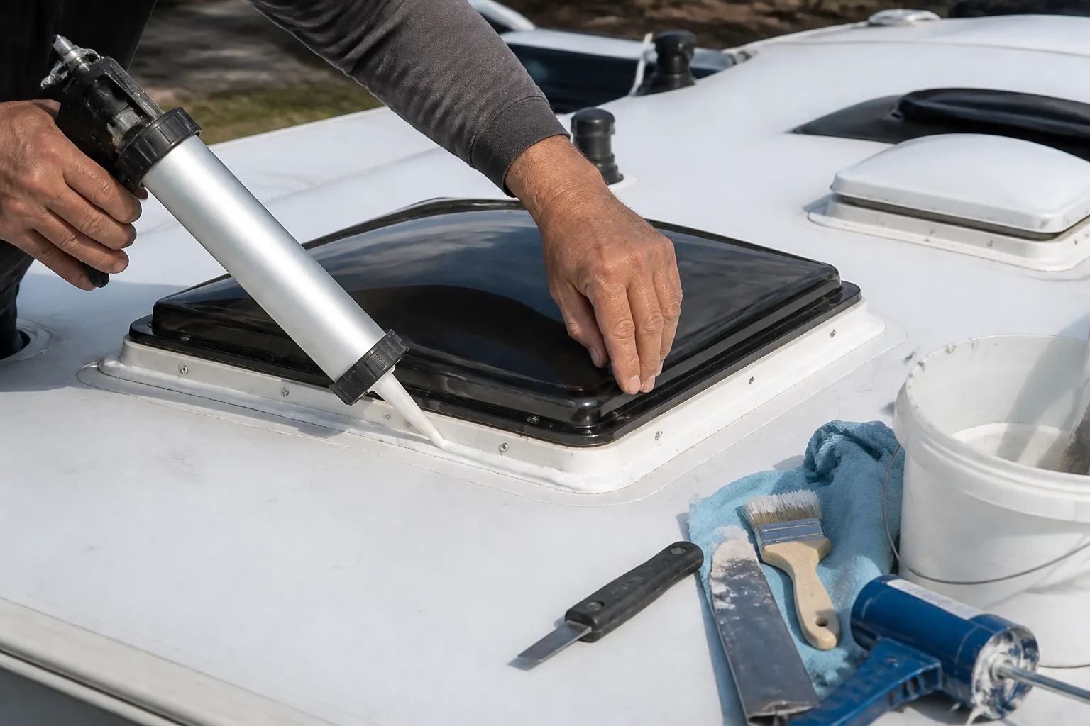 PLEASURE-WAY ASCENT – Roof Seal and Skylight Maintenance