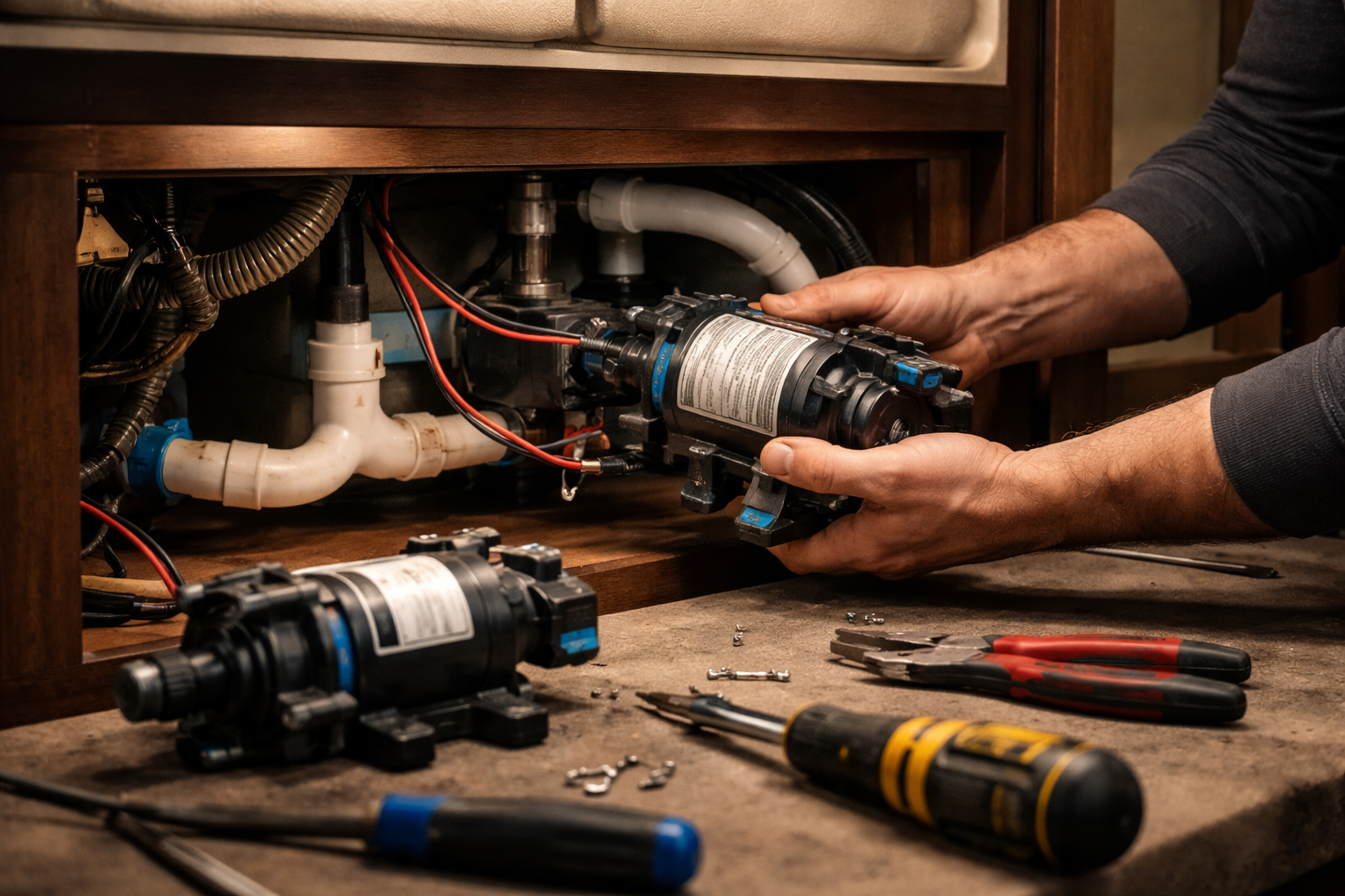 Keystone Cougar Water Pump Replacement Guide (2015–2024)
