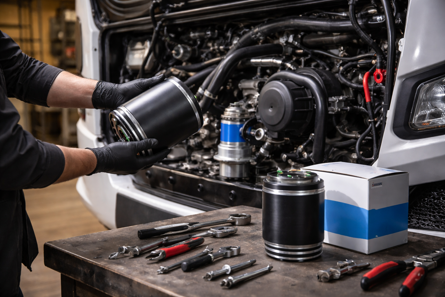 Newmar Mountain Aire Air Dryer Replacement: Spartan Chassis Guide