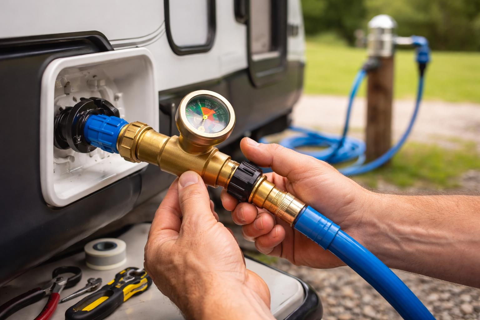 RV Water Pressure Regulator: Selection, Installation & Protection