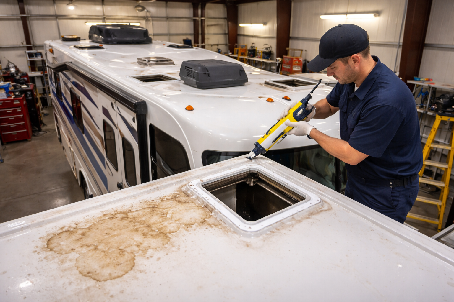 Thor Axis Roof Leak Repair: Fix Seams & Vents Fast