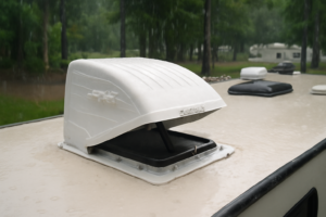 I Put MaxxAir Vent Covers on All 3 of My RV Roof Vents: Rain or Shine Ventilation