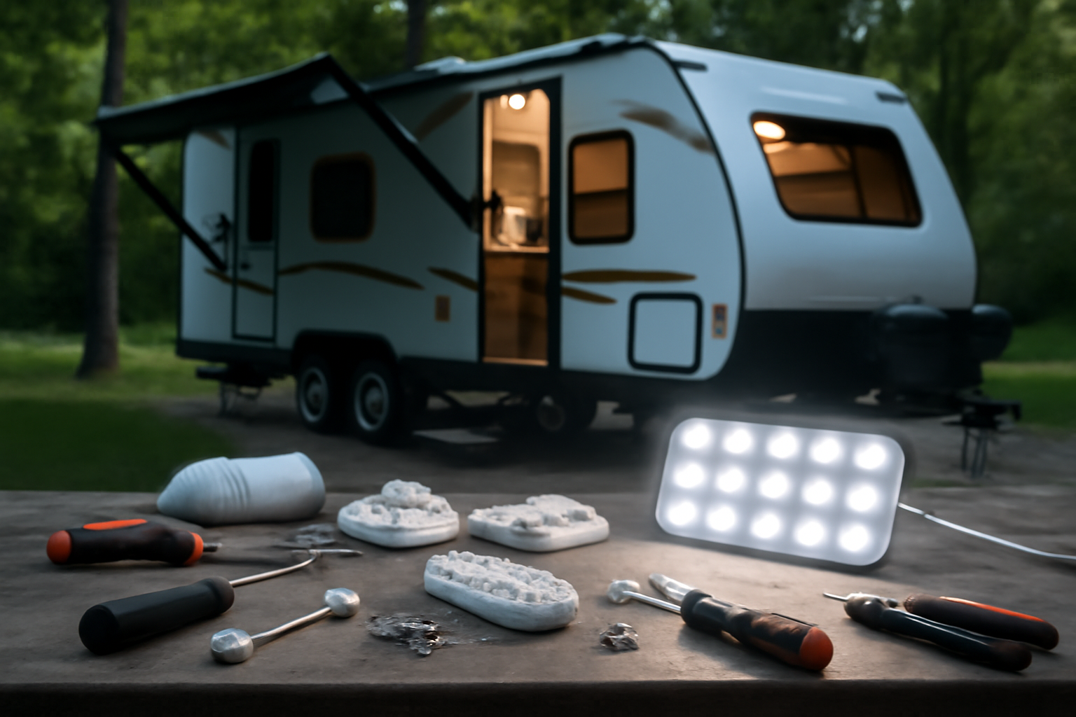 I Replaced Every Interior Light in My RV With LEDs and Cut My Battery Drain in Half