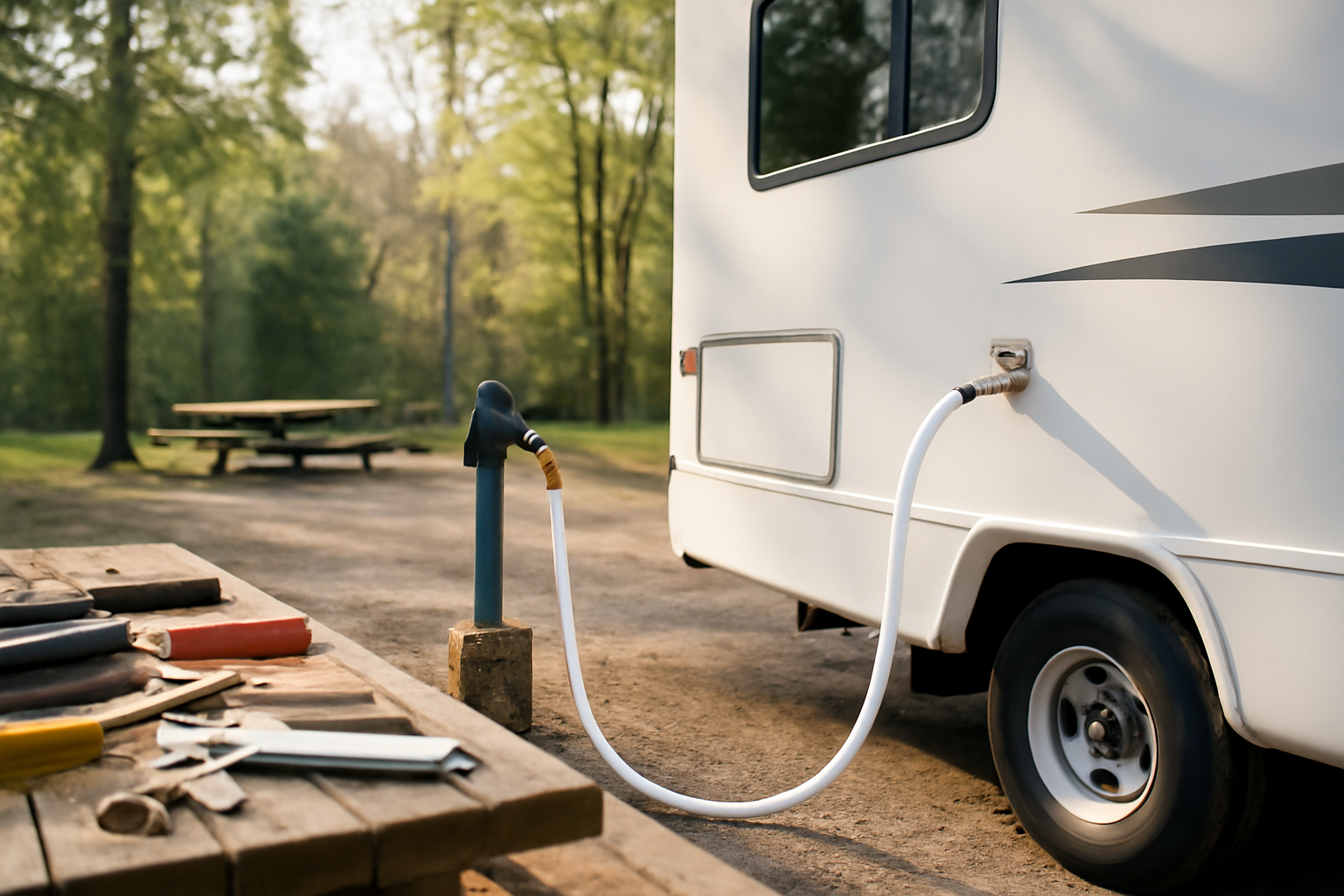 The Camco TastePURE Drinking Water Hose I Trust at Every Fill-Up