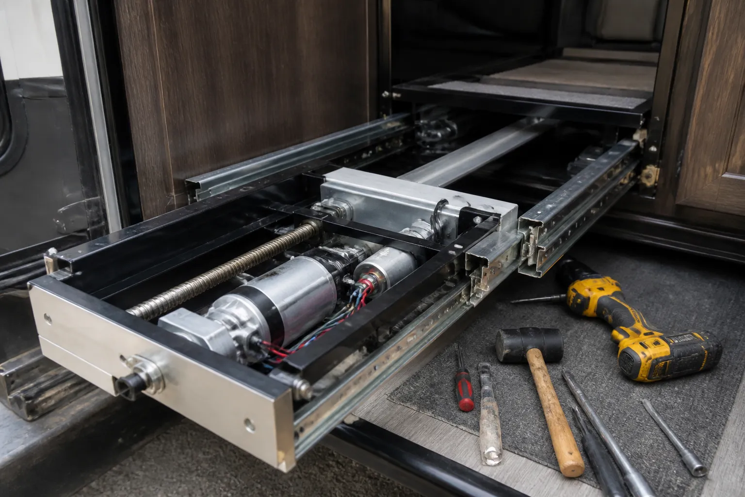 THOR FOUR WINDS – Slide-Out Motor and Mechanism Service